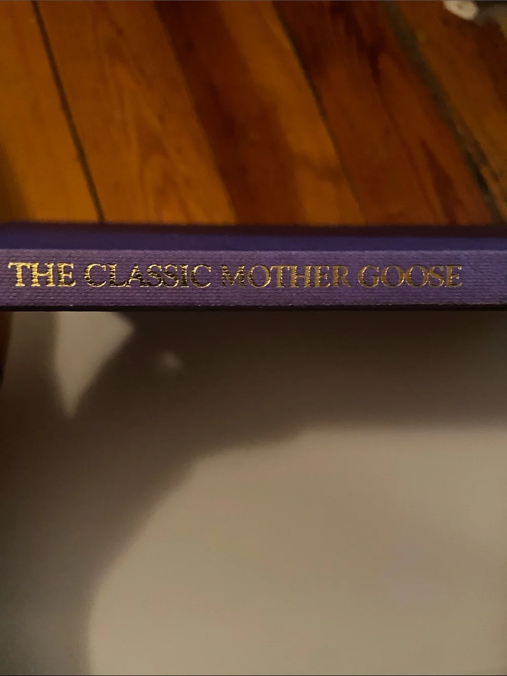 Vintage Classic Mother Goose Illustrated Children’s book Nursery Rhymes Rhyme hc